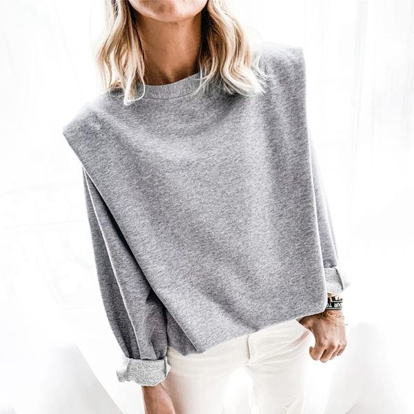 

women's hoodies & sweatshirts 2021 streetwear ladies spring fall winter for female ropa de mujer women casual long sleeve loose clo, Black