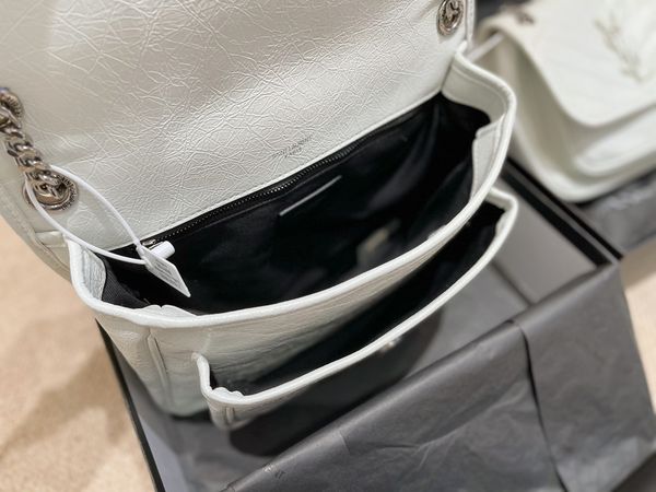 

niki designer brand ladies fashion leather messenger bag classic quality wallet two colors to send the box