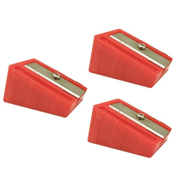 

billiard balls 3pcs cue tip burnisher pencil sharpener shape pool repair tool (random color)