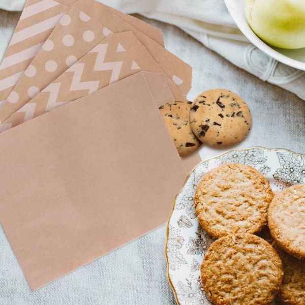 

gift wrap 48pcs practical paper bags candy food for home bakery bread