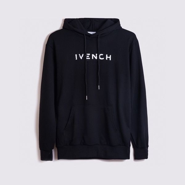 

2021 mens hoodies couples casual pullover long sleeve street hip-hop cotton big pin loose fit for womens designers hooded stylist sweatshirt, Black
