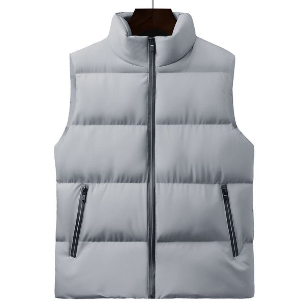 

winter jackets vests men jacket cotton vest men man thick sleeveless jacket coat male waistcoat men cloth veste homme my259, Black;white