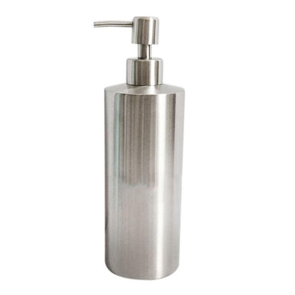 

stainless steel 550ml liquid soap dispenser kitchen bathroom lotion pump bottle multifunction sink detergent supply