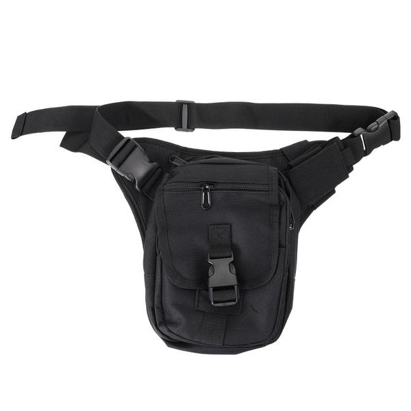 

outdoor bags 1pc durable waist bag fanny pack waterproof camping (black)