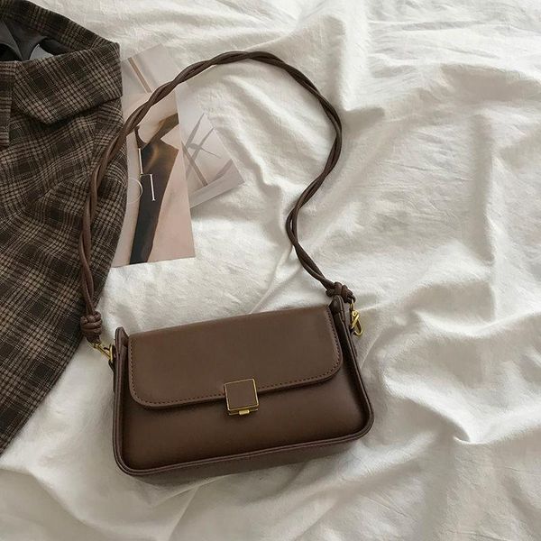 

evening bags 2021 luxury designer travel versatile messenger bag women's fashion retro underarm small square and purses bolsos sac