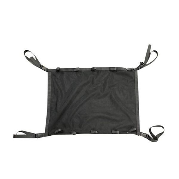 

car organizer interior roof storage net fishing rod tackles mesh