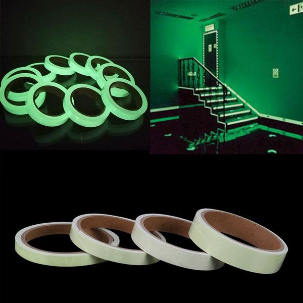 

party decoration 3m luminous tape self-adhesive glow warning in the dark wall sticker fluorescent emergency home