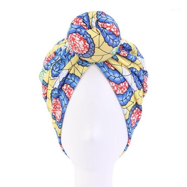 

turban women's hat donut ball cap baotou hair lace african pattern b7h11