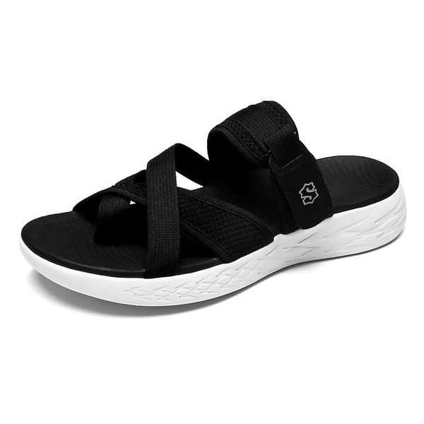 

sandals dress beach samool on plastic men shoe para vietnam sandal mens comfort mountain homme roman summer homens sandale footwear 44, Black