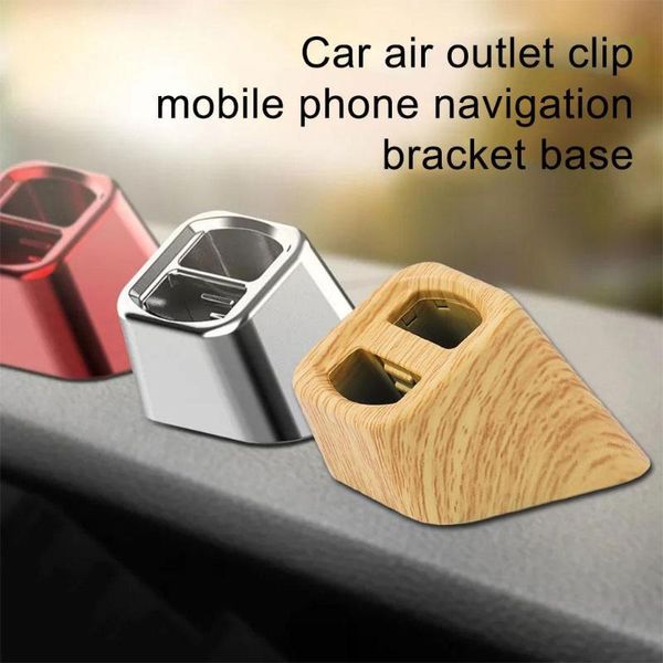 

cell phone mounts & holders universal wireless car charger stand base dashboard mount mobile holder bracket air outlet clip accessories