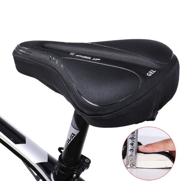 

bike saddles comfortable saddle soft waterproof universal fit bicycle seat cushion cycling accessories #15