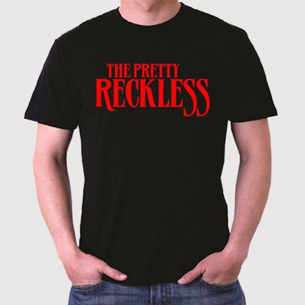 

The Pretty Reckless Logo Men's Black T-Shirt Size S to 3XL, White;black