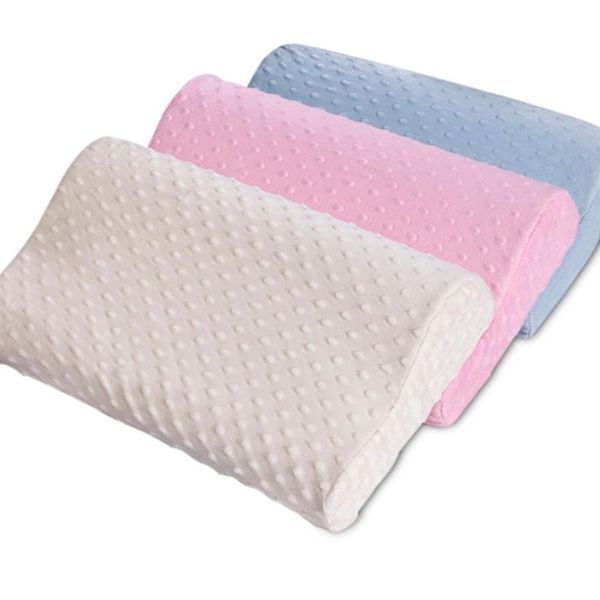 

pillow 50x30x10cm memory foam bed sleeping pilloworthopedic soft massager for cervical health care slow rebound