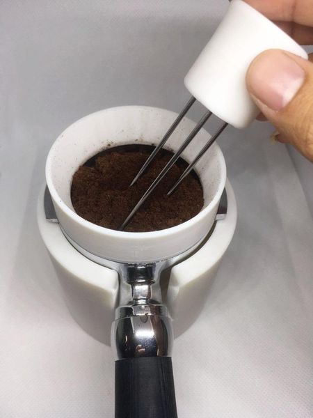 

coffee filters hand-machine 58mm handle powder base press support 3d printing