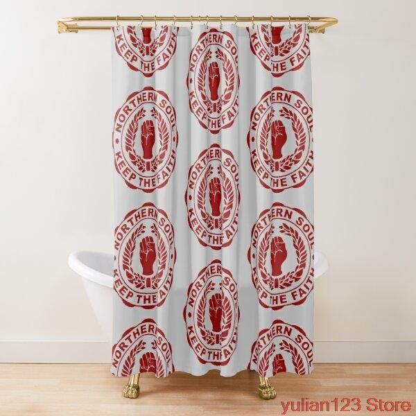 

classic northern soul keep the faith shower curtains frabic waterproof polyester bath curtain with hooks
