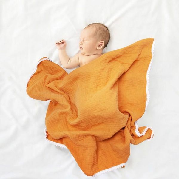 

blankets & swaddling baby hairball swaddle wrap soft cotton muslin receiving blanket bath towel born pography props infant gifts