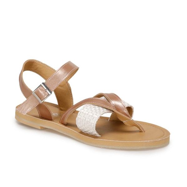 

91.313563.z beige women 's sandals polaris, Black