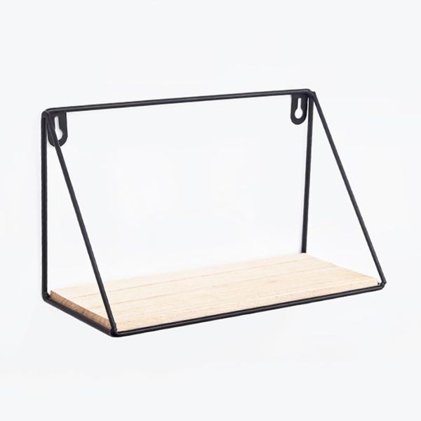 

shower storage shelf organizer iron+wood bedroom place shampoo hanging hooks & rails