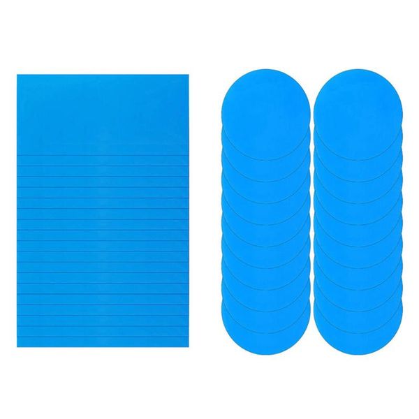 

pool & accessories 30pcs swimming float repair patch pvc inflatable toy tape clear ring air dinghies adhesives
