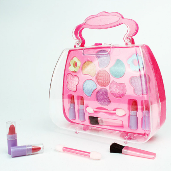 

cosmetic princess makeup box safe and harmless kit eye shadow palette toy children girl beauty children's make up toys