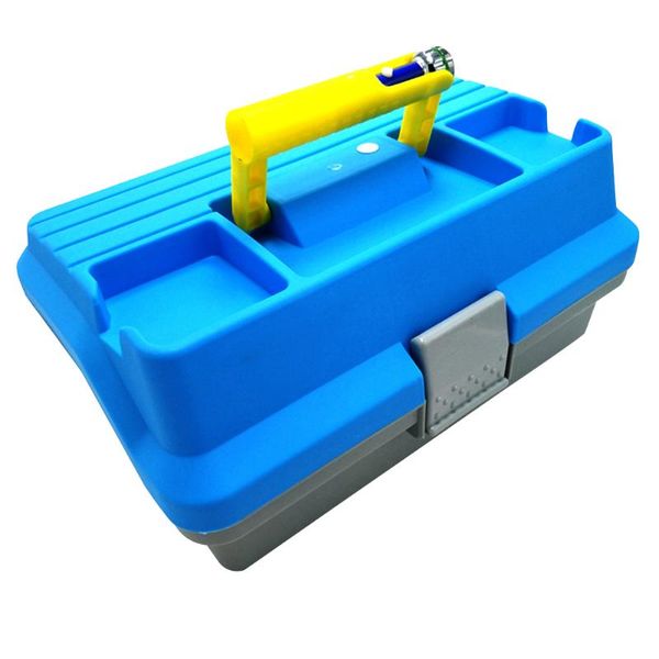 

layer fishing tackle pouch case bait outdoor portable easy abs plastic lure carrying storage box for dropship accessories
