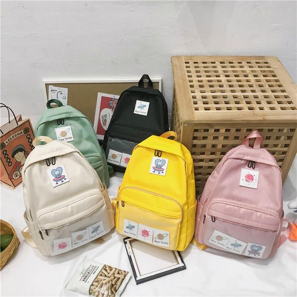 

backpack jiulin women wild-shoulder-bag travel large-capacity vintage