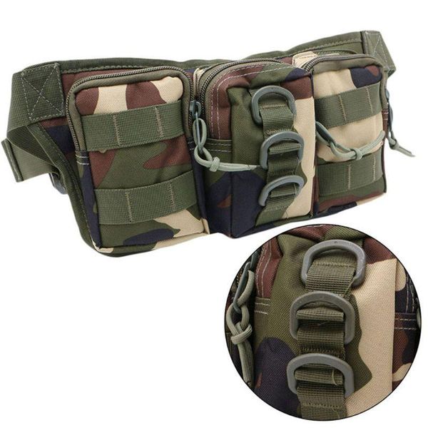 

outdoor utility waist pack pouch military camping hiking bag belt bags 270d