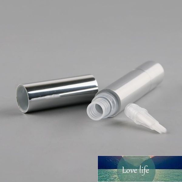 Bottiglie di stoccaggio Barattoli 50 PZ 5 ML Argento/Oro Alluminio Twist Pen Cosmetici portatili Dail Up Wind Click Lip Gloss Tube DIY Make Tool