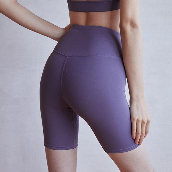 

yoga outfit 2021 fashion shorts women thin fitness casual high waist summer seamless bottoms cycling gym clothing
