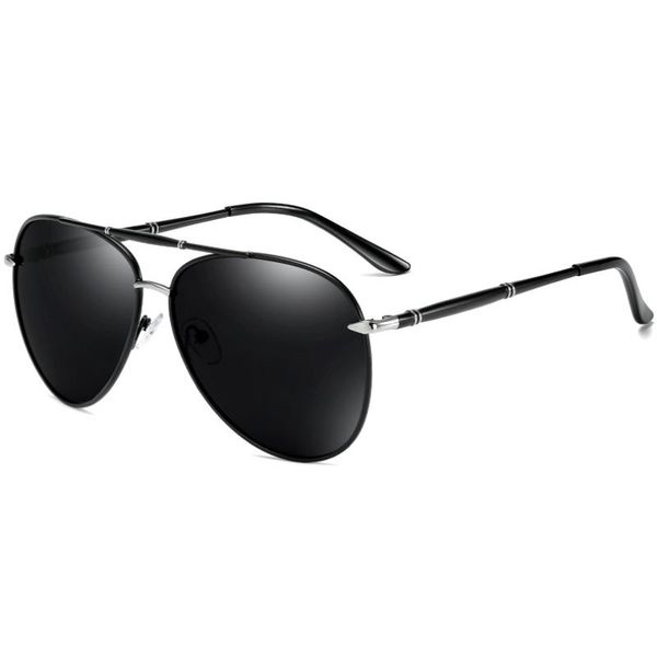 

sunglasses pilot aviation pochromic men women chameleon polarized fashion uv400 glasses anti-glare driving eyeglasses sun rhi, White;black