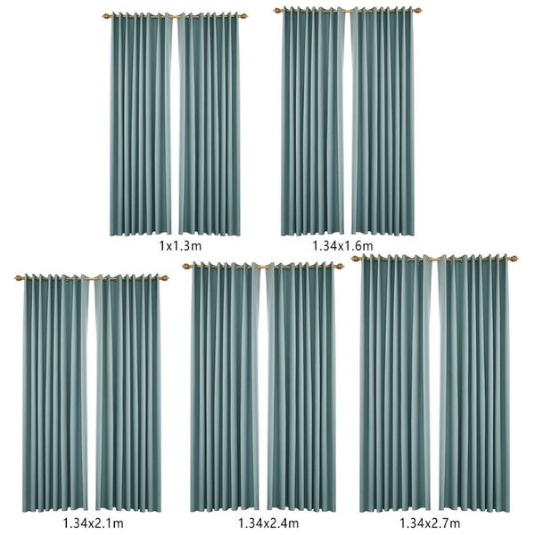 

modern blackout curtains window treatment fabrics blinds finished drapes for bedroom living room kitchen curtain &
