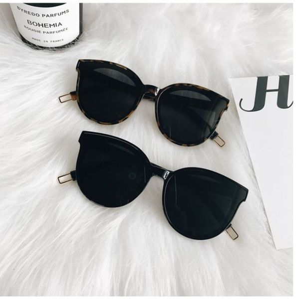 

net red round men's and women's large frame versatile sunglasses fashion trend polarized glasses