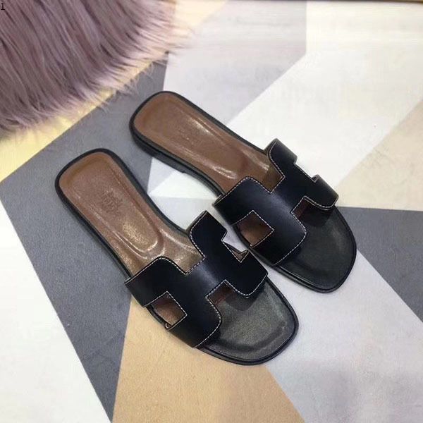 

2021 brand flats sandals dust bag slippers designers shoes loafers fashion flip flops boots sneakers 35-41 mk001, Black