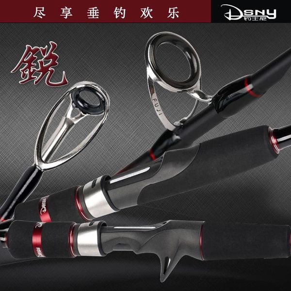 

boat rod heavy raft 1.8/1.98/2.2m casting or spinning fishing solid carbon tip fuji guide and reel 50# rods