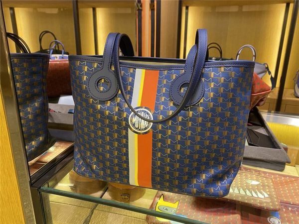 

factory outlet luxury handbags and storage moynatl / monet women's color vertical stripe shopping small tote bag one sho