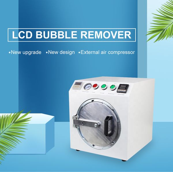 12-дюймовый автоклав / OCA Loca Bubble Remover Debubleble Сломанный iPhone x 6s 7p для Samsung S7 Edge Edge S8 изогнутый экран ЖК-дисплей