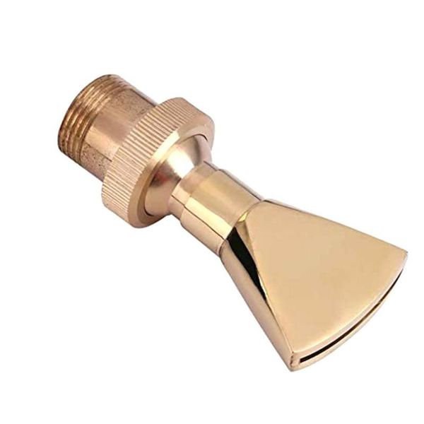 

watering equipments brass fan-shaped sprinkler adjustable landscape fountain nozzle outdoor courtyard water spraying tool garden decor