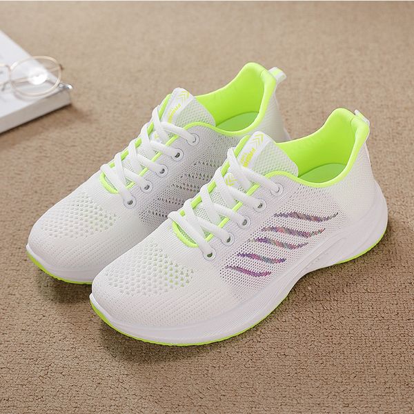 Y236 Summer White, black Scarpe da ginnastica Mesh Breather in pelle Donna LOW Tops scarpe da ginnastica scarpe da skate moda scarpe casual Vendita di fabbrica Taglia 35-40