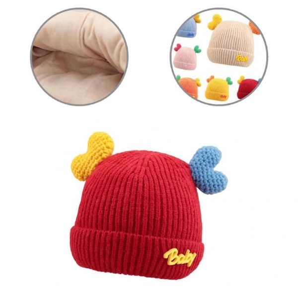 

caps & hats knitted hat excellent washable fade-resistant baby winter vibrant color wear resistant, Yellow