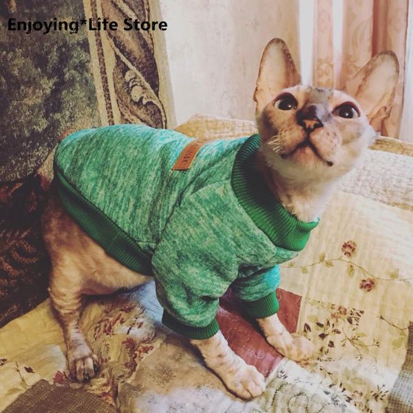

warm cat sweater clothing classic fashion pet dog clothes kitten chihuahua winter coat costumes