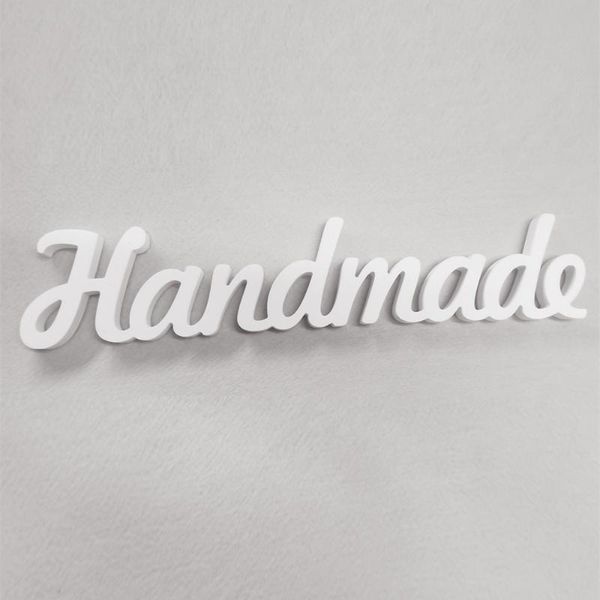

novelty items customized wood wooden words friends name logo shape for kid's boy girls baby shower birthday wedding party decoration de