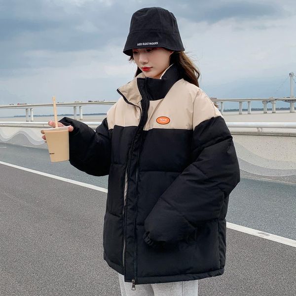 

women's down & parkas winter clothes woman warm thicken coat famale loose korean style womens jackets casual casaco feminino inverno sq, Black