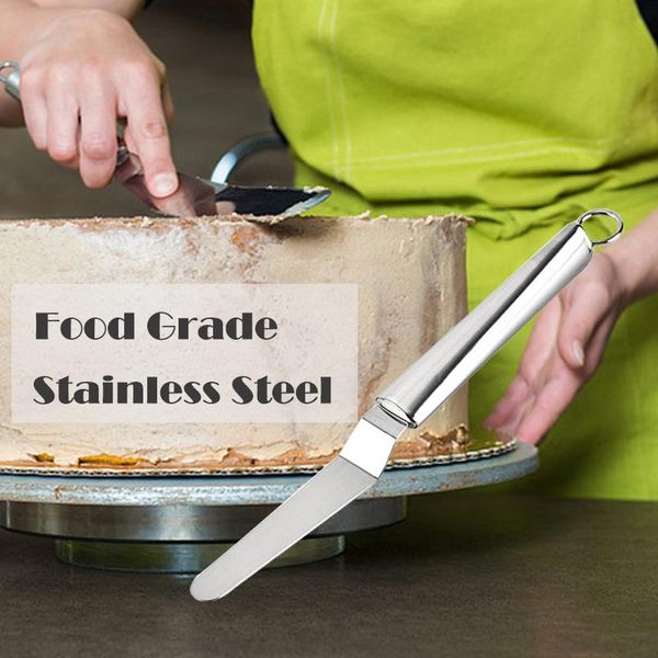 

stainless steel cake shovel kitchen 4/6/8/10/12 inch portable decorating baking pastry tools cheese butter spatula &