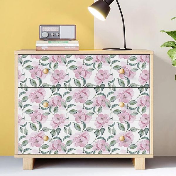 

window stickers nordic creative flowers furniture waterproof self adhesive modern art muraux home decoration ei50pt