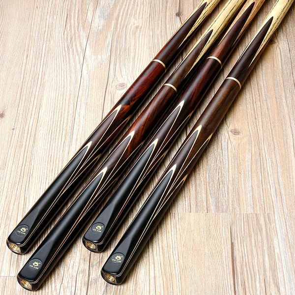

1pcs billiard cues handmade 3/4 snooker 9.5mm/10mm/11.5mm tip cue stick