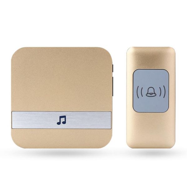 

other door hardware wireless doorbell waterproof battery-operated button 300m remote us plug smart home ring bell 52 chimes 4 volume
