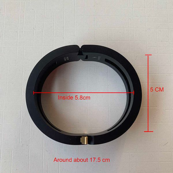 

1:1 version 1017 alyx 9sm rollercoaster track alyx aluminium alloy bracelet men women couples jewelry bangles women q0722, Black