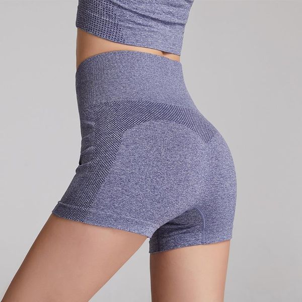 

yoga outfits fitness shorts women high waist running sportswear seamless joggers athletic exercise workout gym, White;red