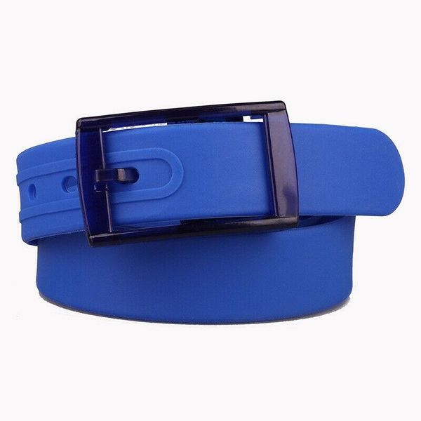 

belts candy color plastic for women men silicone rubber waistband buckle pins jeans summer skinny waist belt, Black;brown