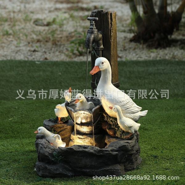 

factory wholesale 2021 resin handicraft garden animal statue ornaments